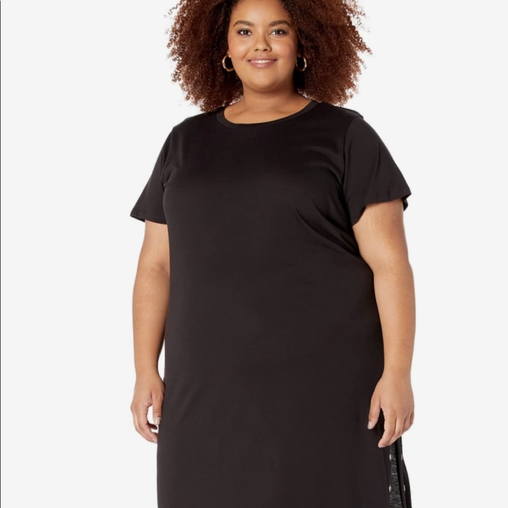 Michael Michael Kors Grommet-Trim Side-Slit Dress